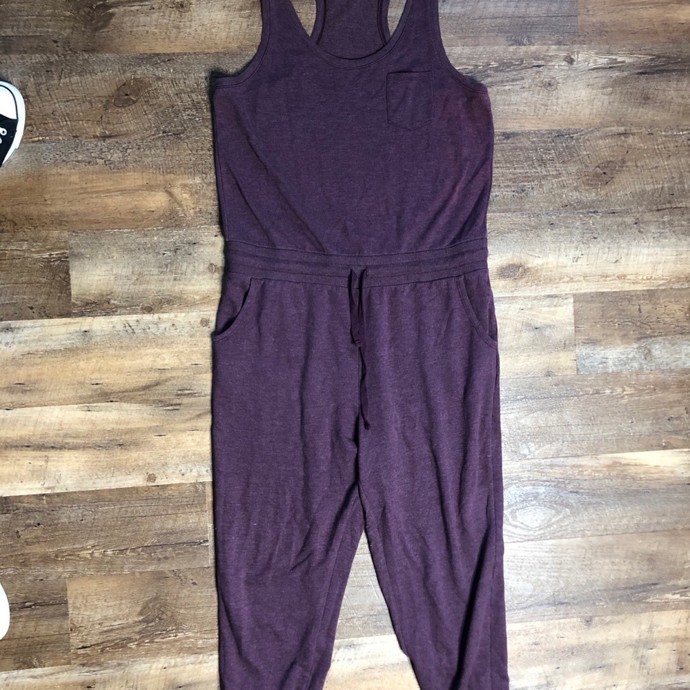 American Eagle purple jumpsuit